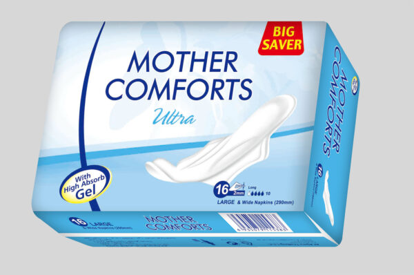 Mother Comfort Sanitary Napkins – Overnight